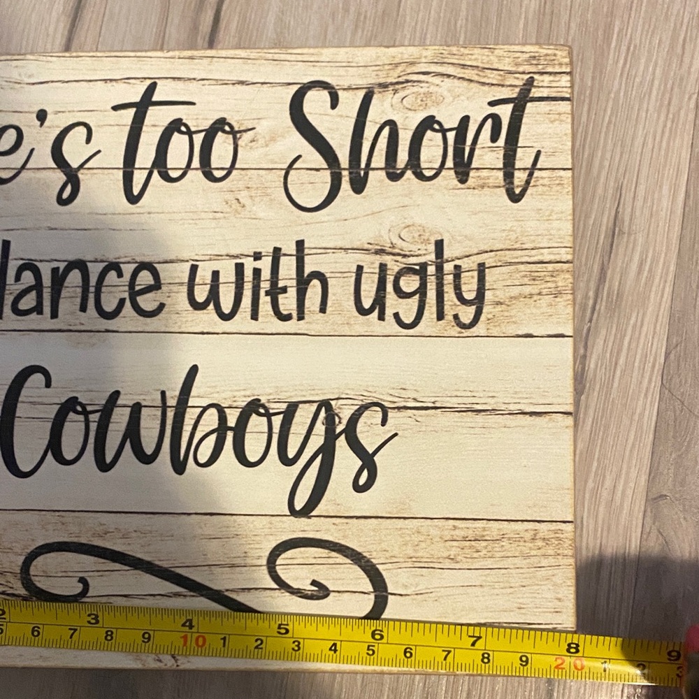 Wooden Sign - Picture 3 of 4